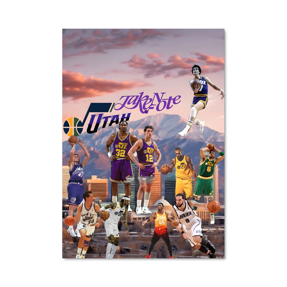 Poster Utah de jazz